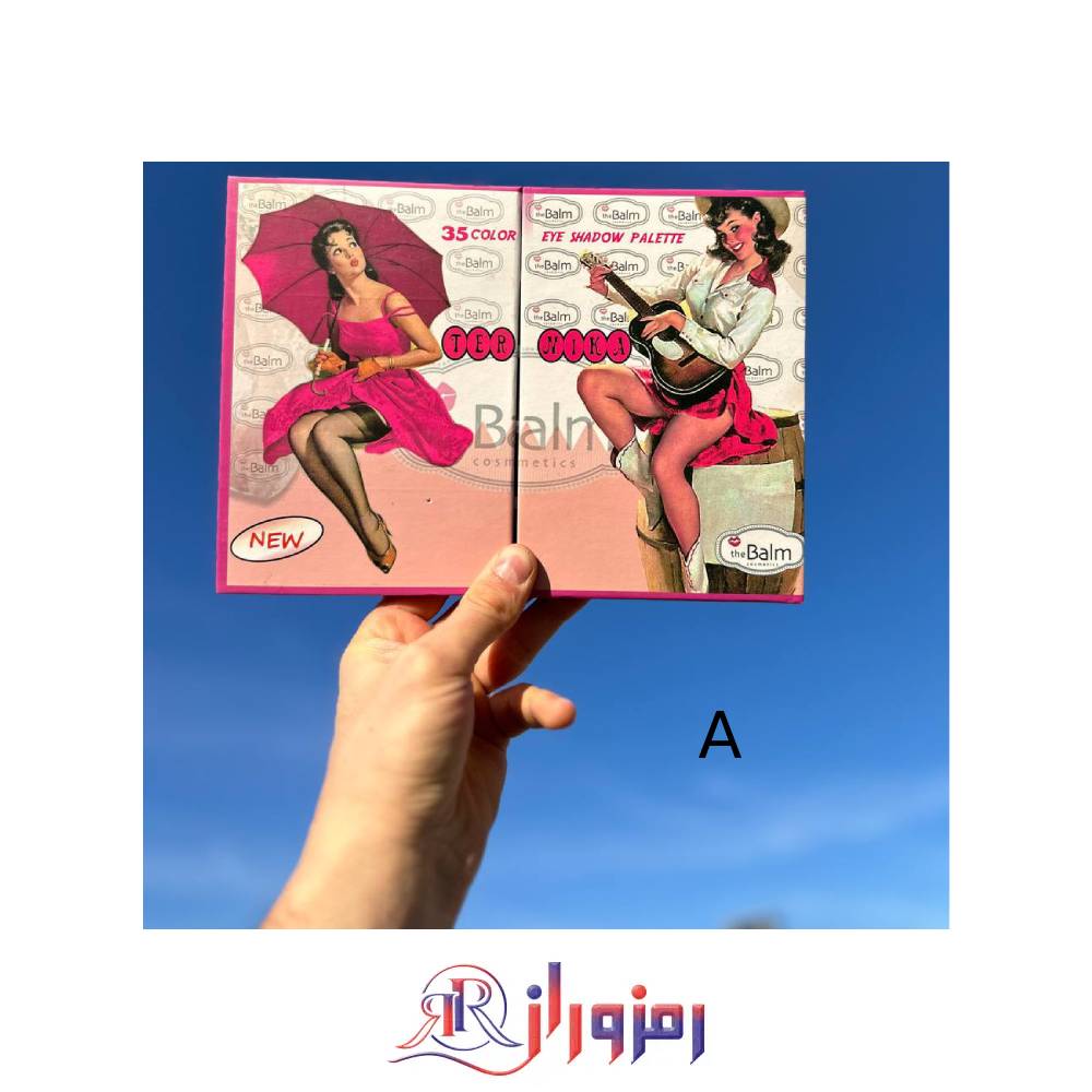 پالت سایه کتابی ۳۵ رنگ the balm ، خرید و قیمت پالت سایه کتابی ۳۵ رنگ the balm